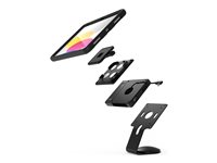 Compulocks Universal Tablet Magnetic Core Counter Stand or Wall Mount Plus Hub mounting kit - for tablet - universal, magnetic - black