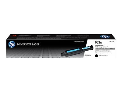 Incarijk Afstotend Schepsel HP 103A Reload Kit - Black - toner refill - for Neverstop Laser 1000a,  1000n, 1000w, MFP 1200a, MFP 1200n, MFP 1200nw, MFP 1200w (W1103A) for  business | Atea eShop