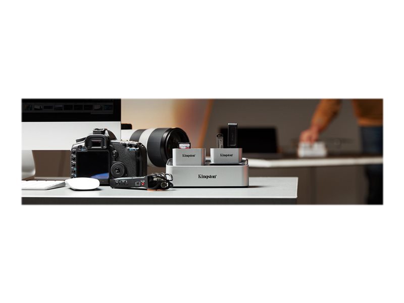 Kingston Workflow Station - station d\'accueil - USB-C 3.2 Gen 2