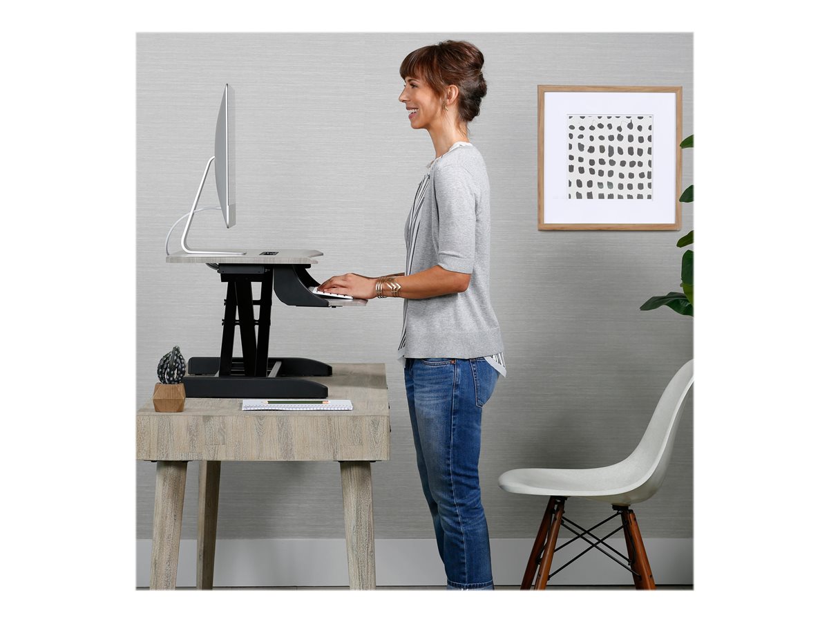 Ergotron WorkFit-Z Mini - nástavec na stůl - hranatý - dove gray – foto 3