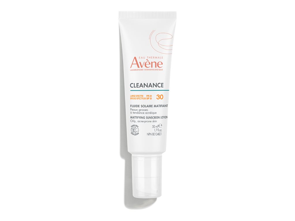 Eau Thermale Avene Cleanance Mattifying Sunscreen Lotion - SPF 30 - 50ml