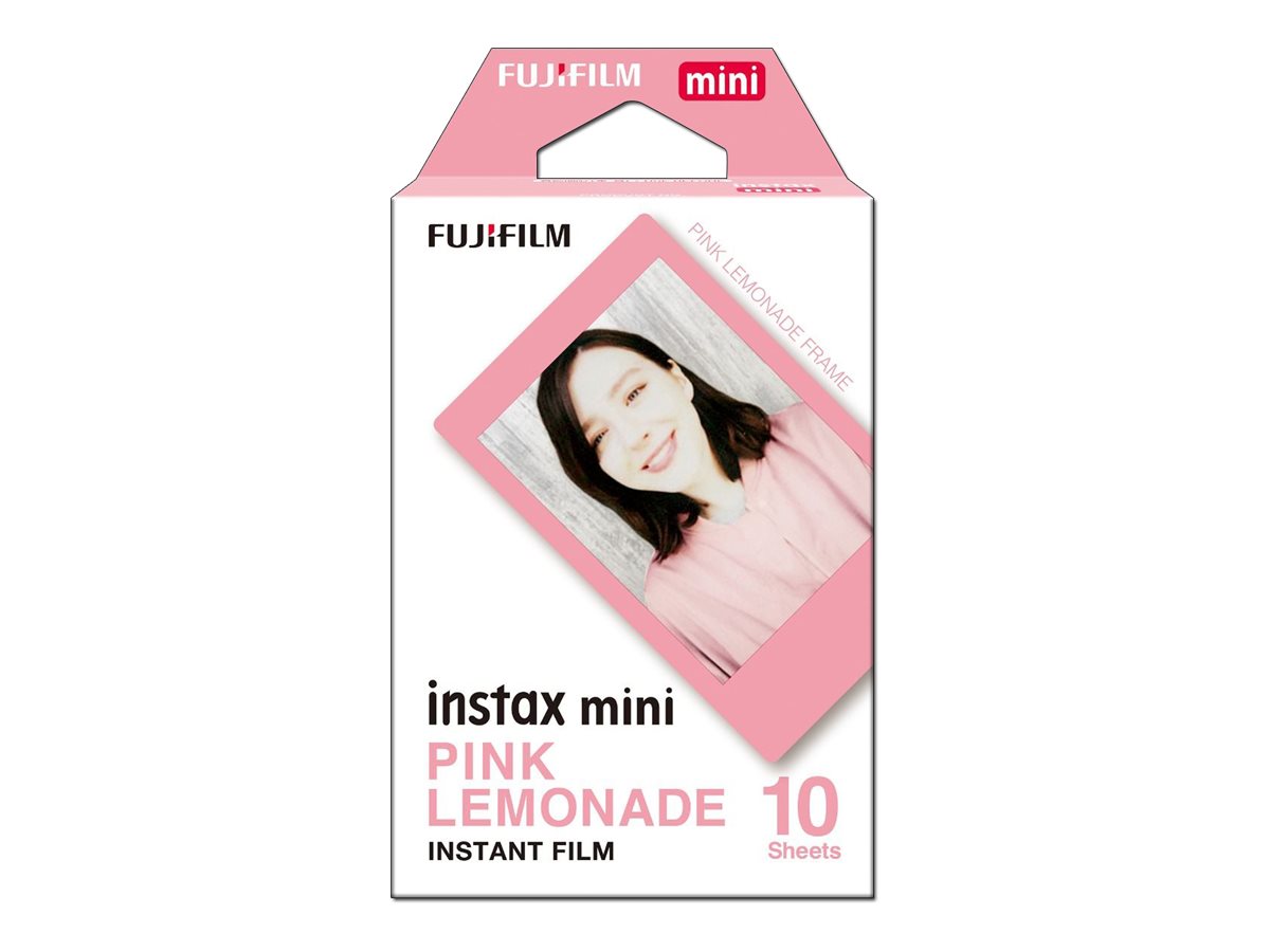Fujifilm Instax Mini Film - Pink Lemonade - 10 Exposures - 600021037