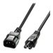power extension cable - IEC 60320 C5 to IEC 60320 