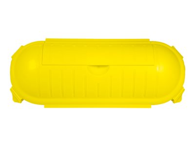 Power cord protection box, outdoor, IP44, yellow – LogiLink
