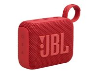 JBL Go 4 Højttaler Rød
