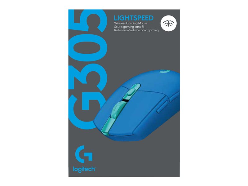 LOGI G305 LightSpeed Wireless Mouse blue