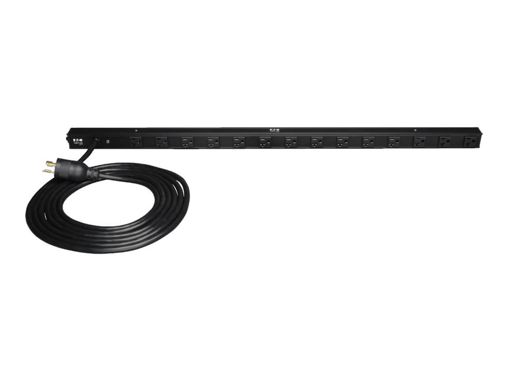 Tripp Lite PDU Basic 120V 1.9kW 20A 5-15/20R 14 Outlet L5-20P Vertical 0URM