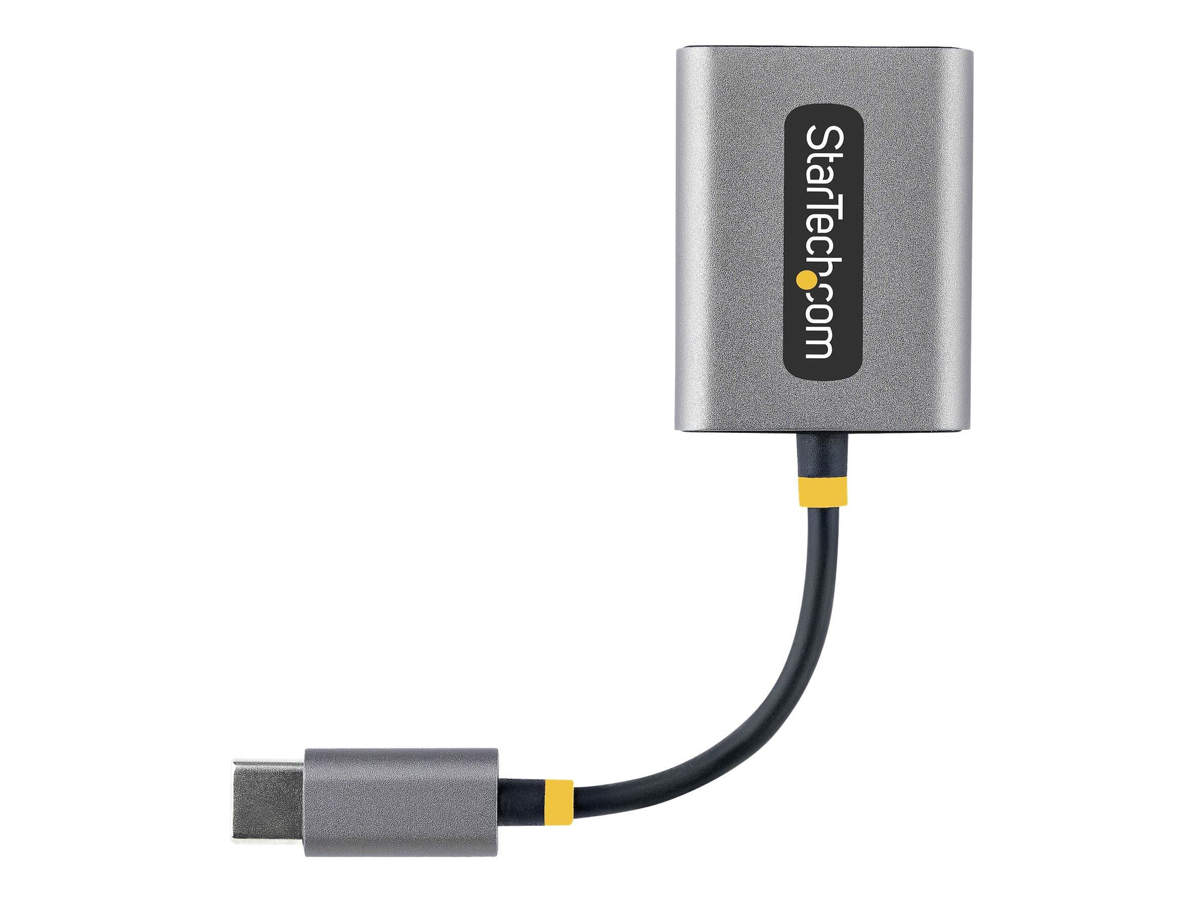 StarTech.com Slim Mini Jack 3.5mm Audio Splitter - 3.5 to 2x 3.5mm - Black