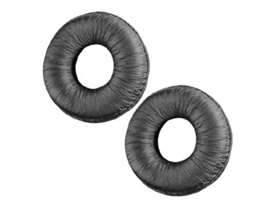 Poly - Ear cushion - black (pack of 2) - for SupraPlus H251