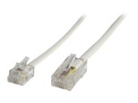 MicroConnect 3m Netværkskabel Hvid