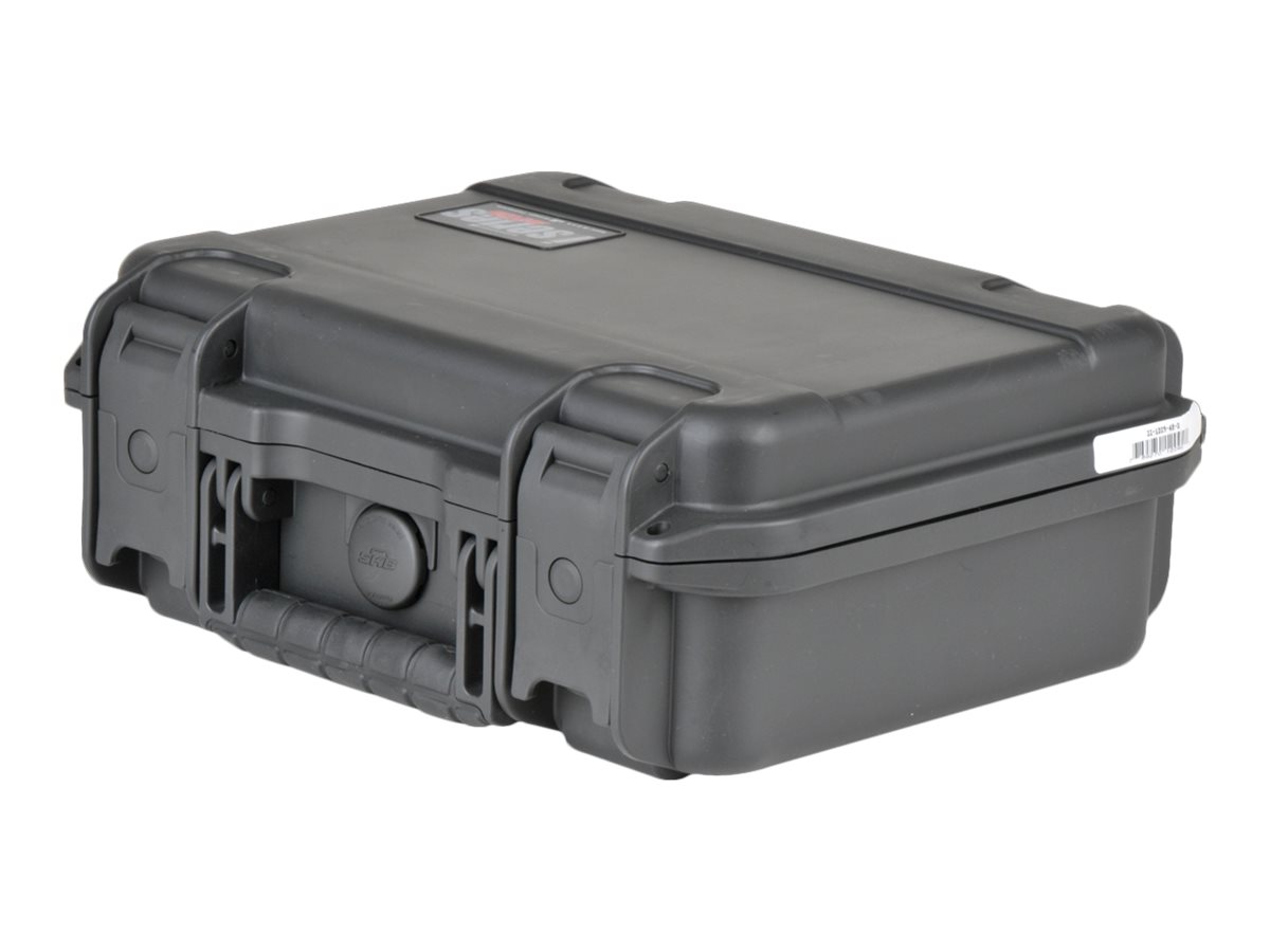 Inject Molded Trans Case Black12x9x4.5 W/ Layered Foam