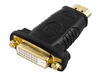 DELTACO Videoadapter HDMI / DVI