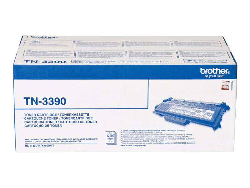BROTHER TN3390 Toner black 12000 pages