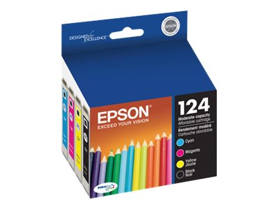 Epson 124 - 4-pack - Moderate Capacity