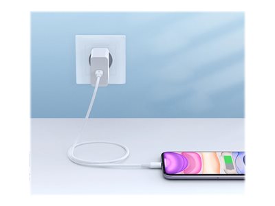 UGREEN US171 USB-C to Lightning white 1m