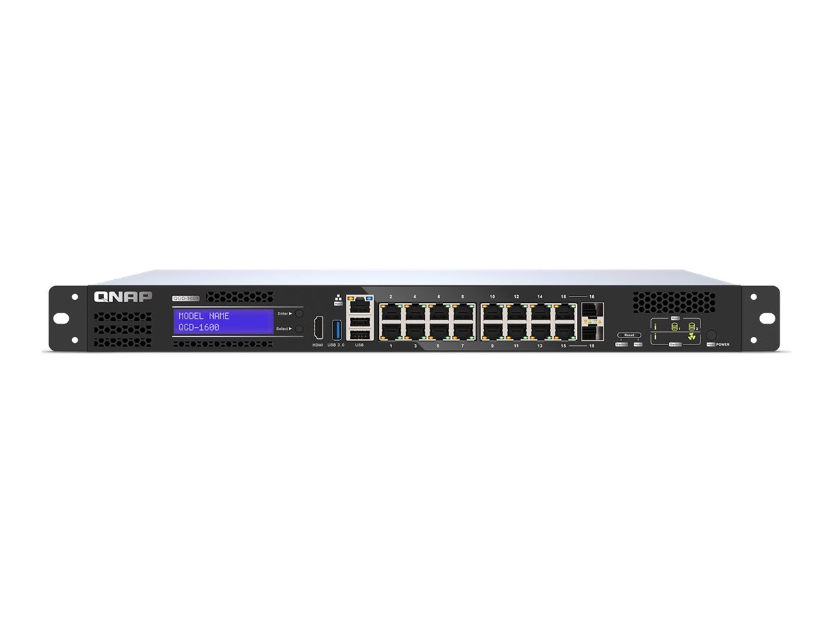 QNAP QGD-1600 Switch 16-porte Gigabit Ethernet