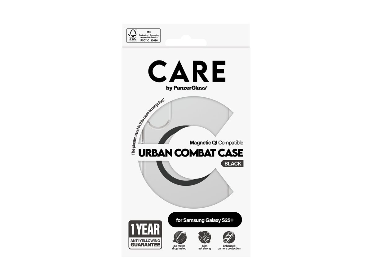 PanzerGlass CARE Samsung Galaxy S25+ Urban Combat Black QI – foto 5