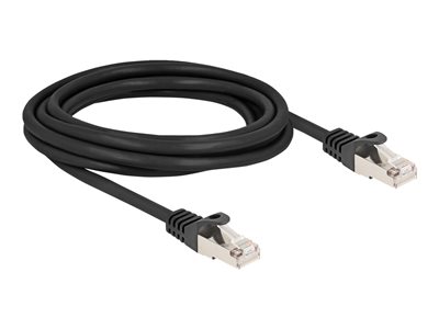 DELOCK Kabel RJ50 Stecker zu RJ50 Stecker S/FTP 3 m schwarz