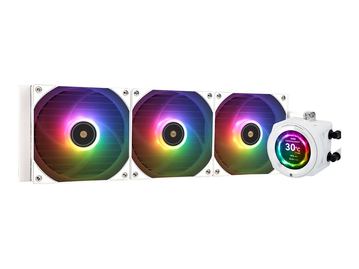 Thermalright Core Vision 360 processor liquid cooling system Product shot Left-angle 79750