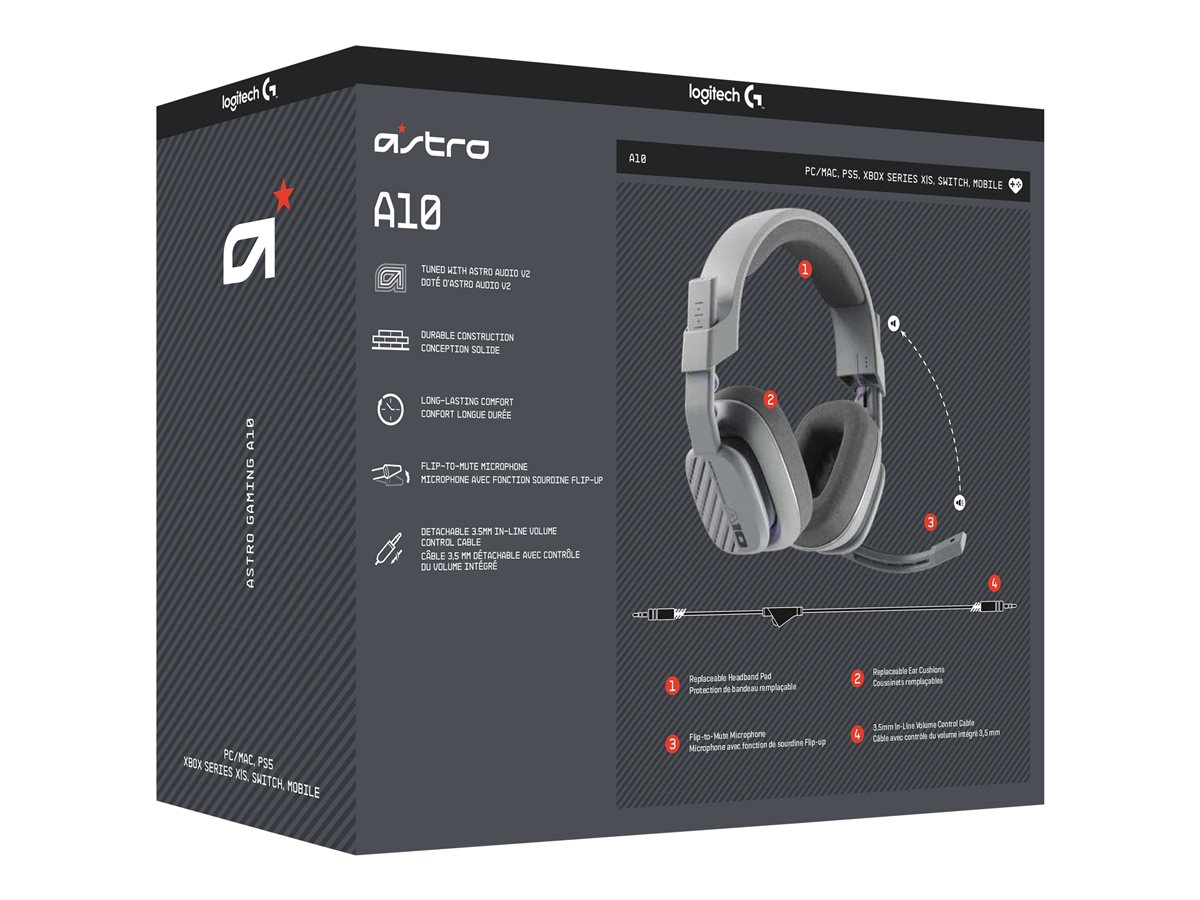 ASTRO Gaming A10 Gen 2 - náhlavní souprava - 3.5 mm jack – foto 12