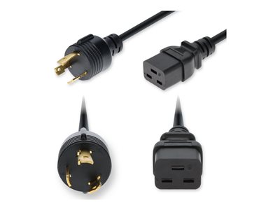 AddOn - Power cable - NEMA L5-30P to IEC 60320 C19
