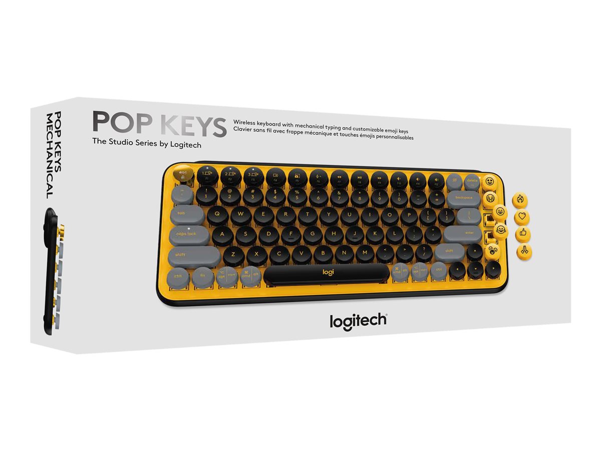 LOGITECH POP Keys BLAST YELLOW FRA – foto 7