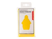 Kikkerland Emergency Rain Poncho - Assorted