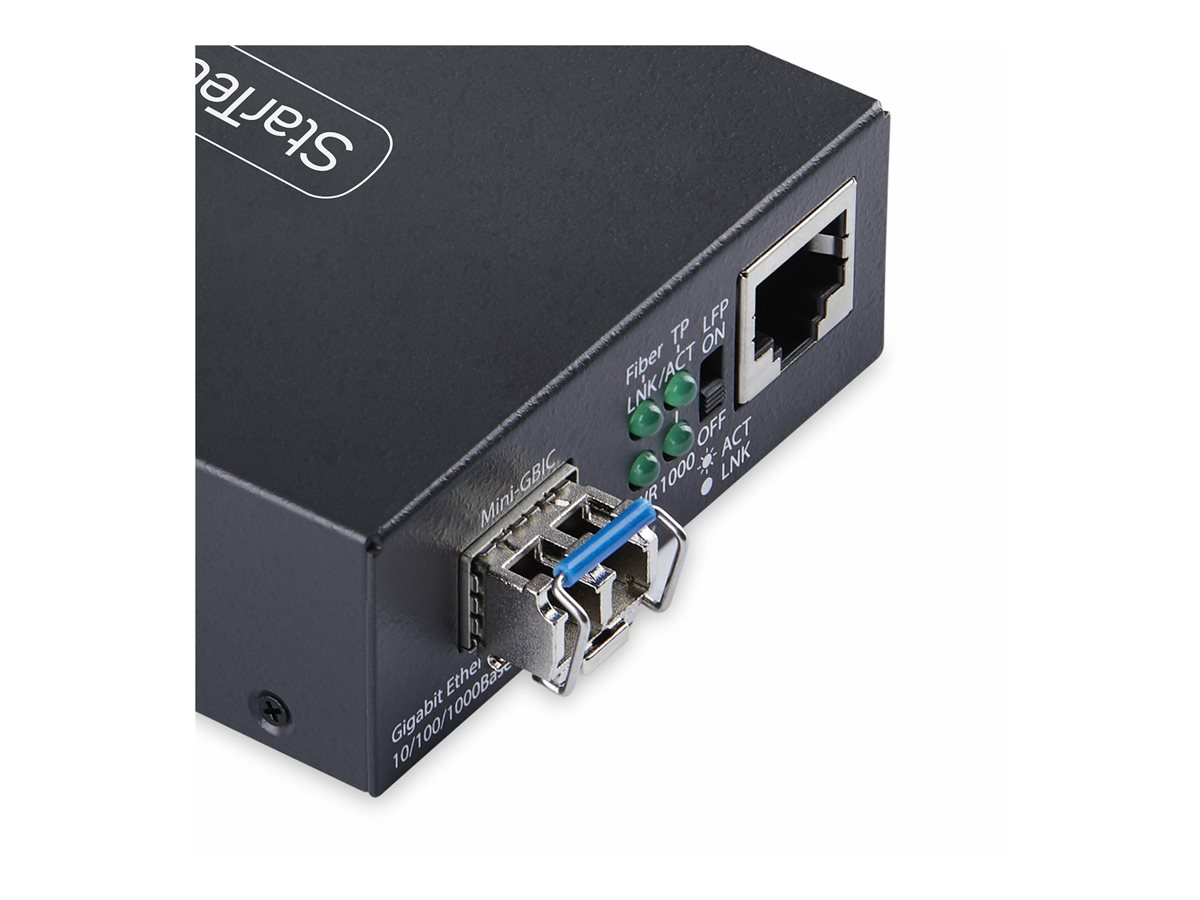 Gigabit SM LC Fiber Media Converter 20km – foto 6