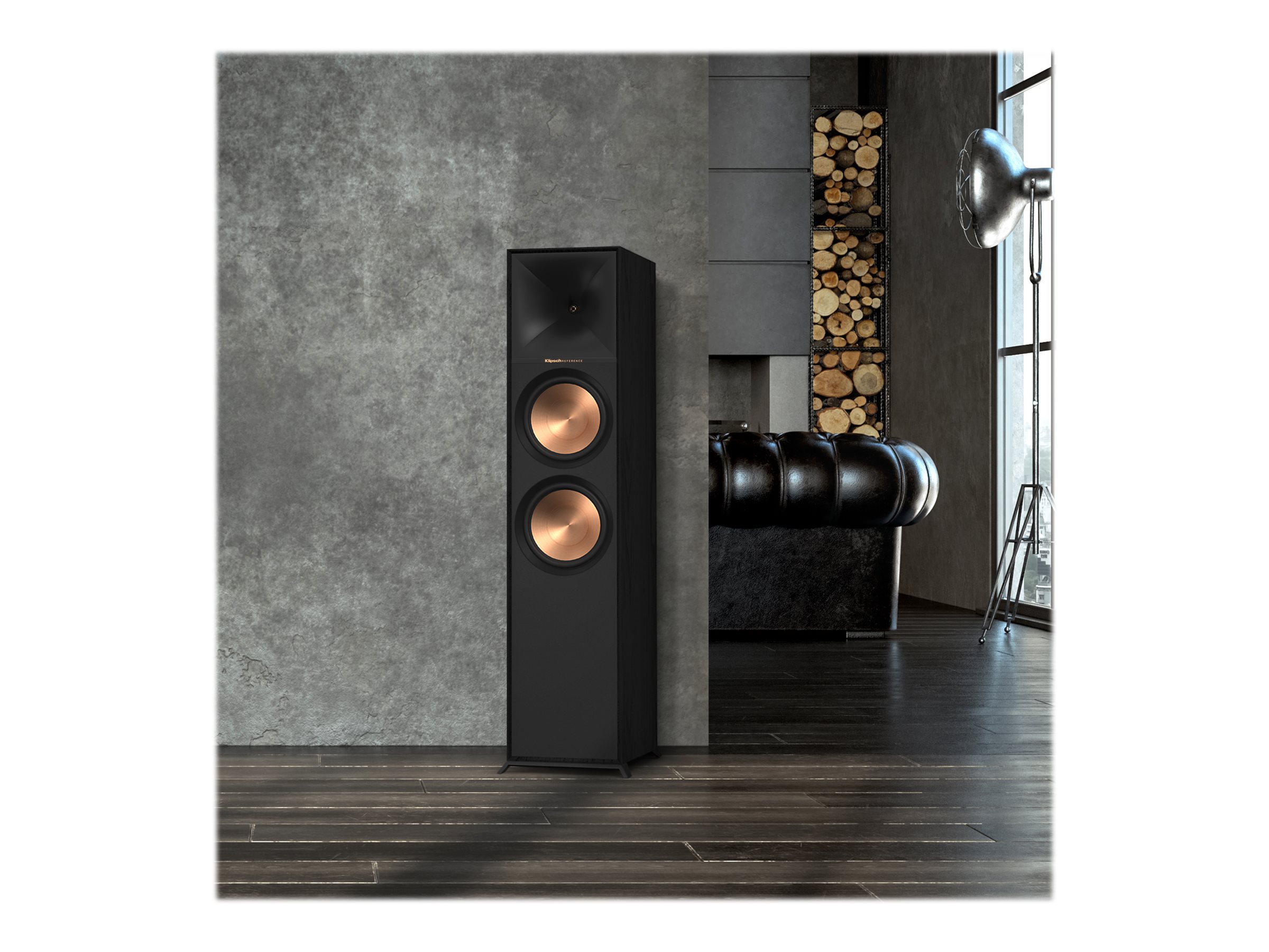 Klipsch Reference Series R-800F 150W Speaker - Each - Black - R800F