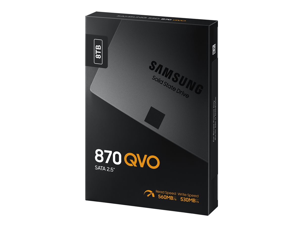SSD 8TB 530/560 870 QVO SATA3 SAMSUNG