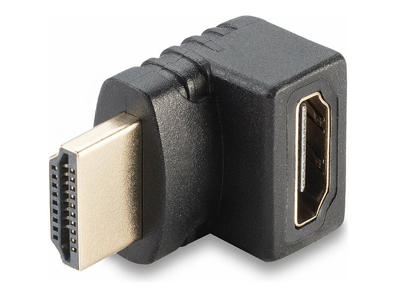 Adaptateur HDMI femelle vers HDMI m le coudé à 90 dégrés vers le haut