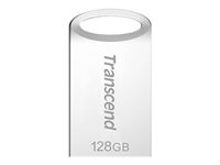 Transcend JetFlash 710 128GB USB 3.1 Gen 1 Sølv