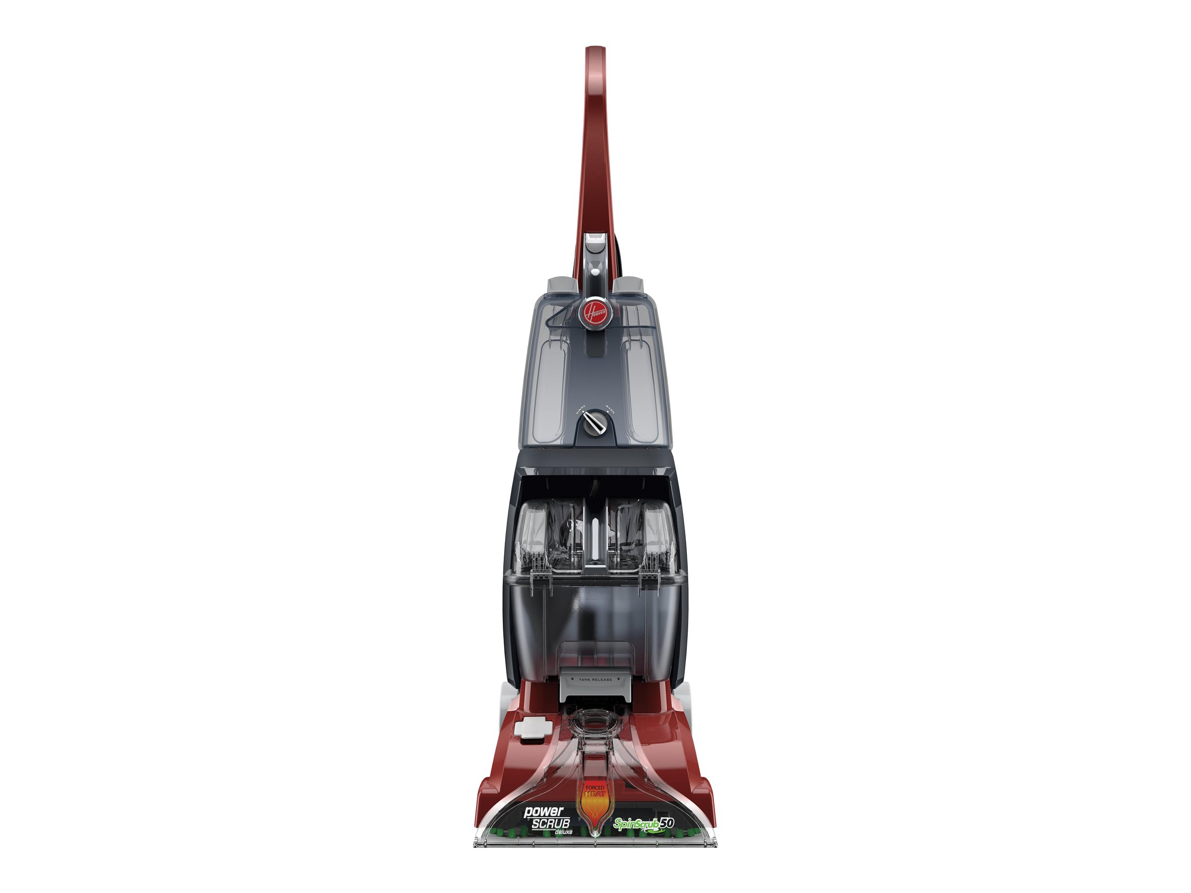 Hoover Power Scrub Deluxe Carpet Cleaner - Red - FH50150NC