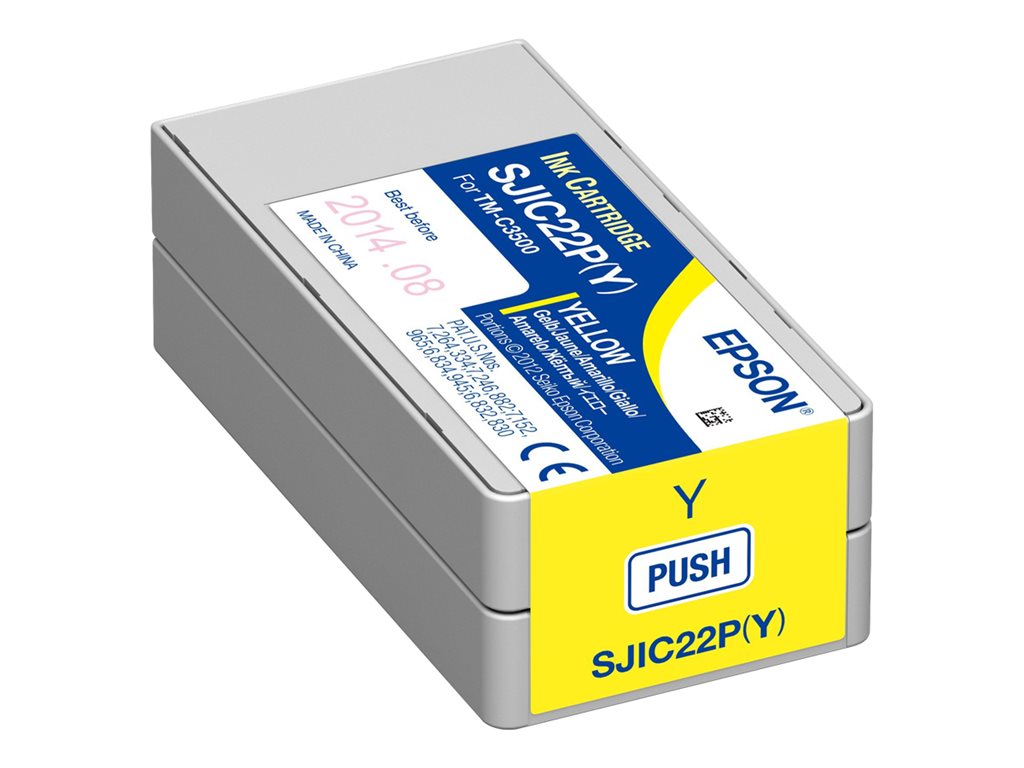 EPSON 2LB SJIC22P Y ink cartridge yellow