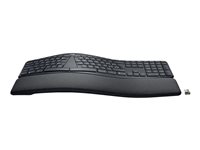 Logitech Ergo Series ERGO K860 for Business - keyboard full size - QWERTY - Spanish - Europe - graphite Input Device