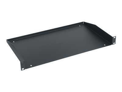 Legrand - Rack utility shelf - black - 1U