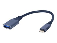 Cablexpert USB 3.0 On-The-Go USB-C adapter 15cm Grå