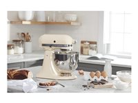 KitchenAid Artisan Series 5 quart Stand Mixer - Almond Cream - KSM150PSAC