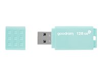 GOODRAM UME3 CARE 128GB USB 3.0 Blå