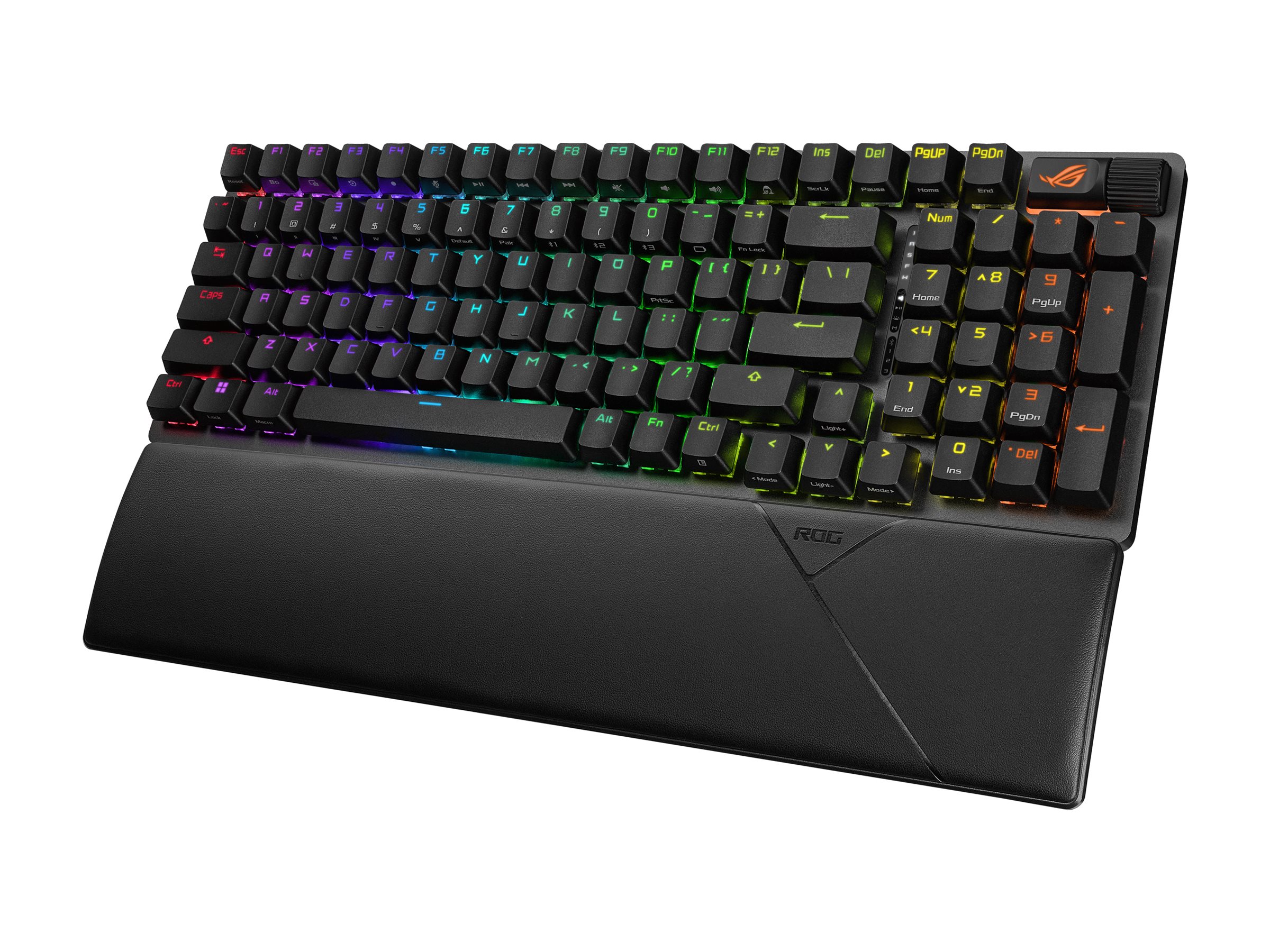 ASUS ROG Strix Scope II 96 keyboard 96% compact black Input Product shot Bottom 75700
