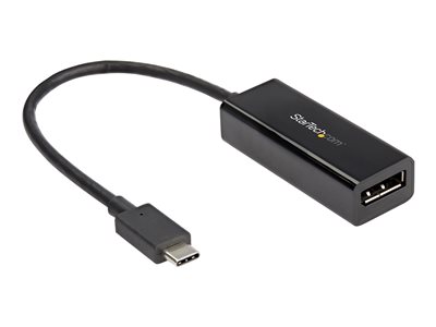 StarTech.com USB C to DisplayPort Adapter, 8K/5K/4K USB Type C to DP 1.4 Alt Mode Video Converter, HBR3/DSC/HDR, 8K 60Hz, Thunderbolt 3 Compatible DisplayPort 1.4 Monitor Display Adapter