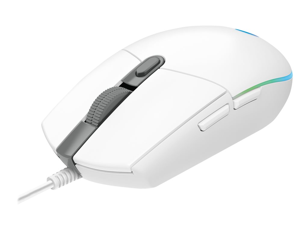 LOGI G203 LIGHTSYNC Gaming Mouse White