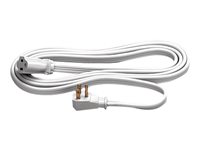 Fellowes+Power+extension+cable+-+NEMA+5-15+%28M%29+to+NEMA+5-15+%28F%29+-+AC+110+V+-+9+ft+-+gray