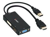 Convertisseur HDMI vers DisplayPort, DVI & VGA