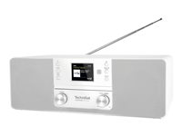 TechniSat DigitRadio 370 CD IR DAB radio Cd / MP3-afspiller Digital afspiller Radio Internet radio Bluetooth-audiomodtager 10Watt