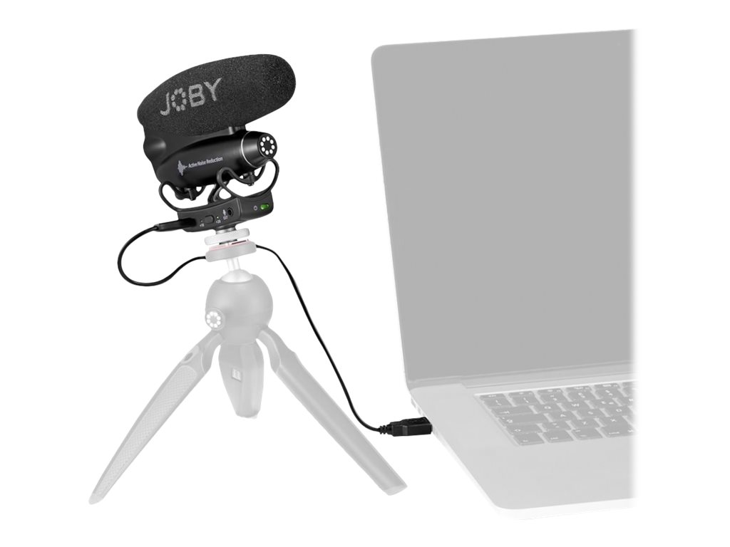 JOBY Wavo PRO On-Camera Shotgun Microphone - Black - JB01715
