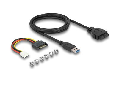 DeLOCK 3.5 USB 5 Gbps Front Panel 2 x USB Type-C + 2 x USB Type-A -