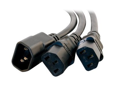 6FT 1 TO 2 POWER SPLITTER (C14 TO 2 C13