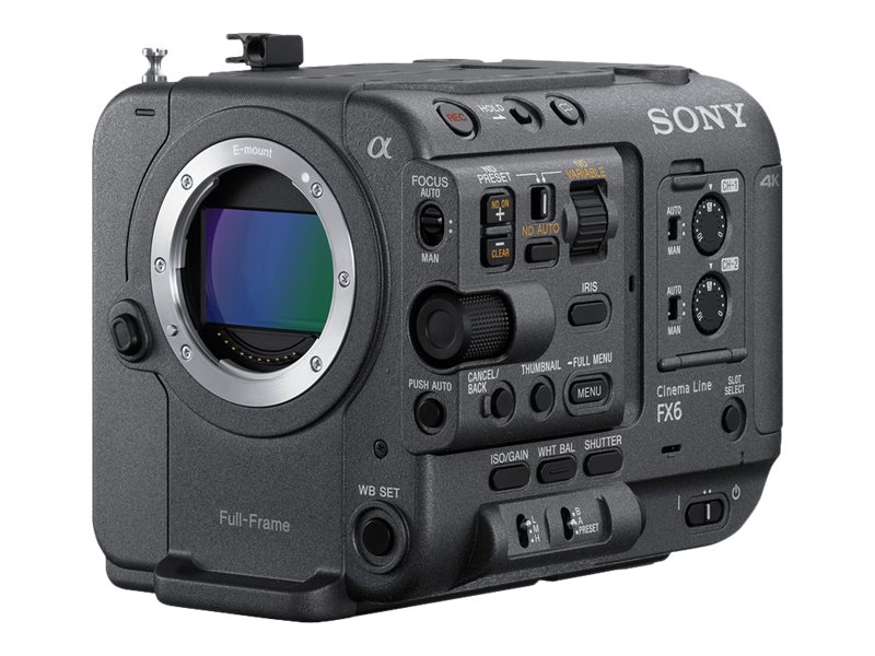 Sony Cinema Line FX6 Camcorder - Body Only - ILMEFX6V