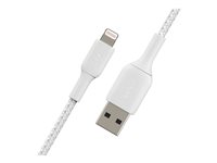 BELKIN Câble tressé Lightning USBA 1m